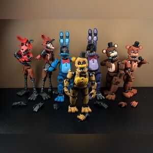 Fnaf movie withered and game withered articulated 3d prints